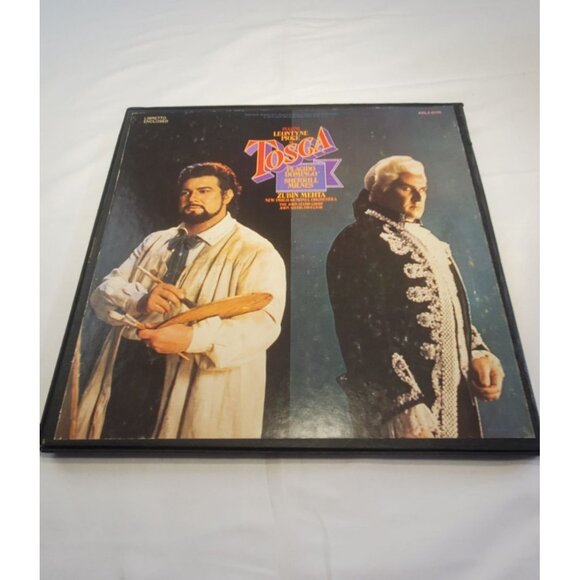 Puccini Leontyne Price TOSCA Placido Domingo Stereo RCA Red Seal 2 Record Set - Picture 6 of 8